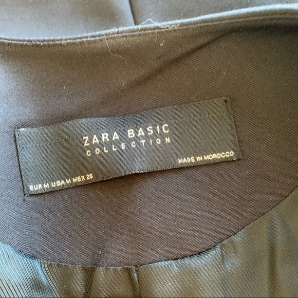 Zara Zip Up Frock Jacket Coat - Picture 10 of 11